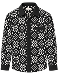 Black on White