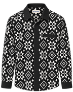 Black on White