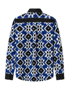 Blue Black White