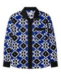 Blue Black White