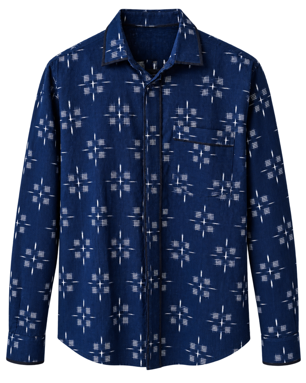 Pochampally Double Ikat Shirt