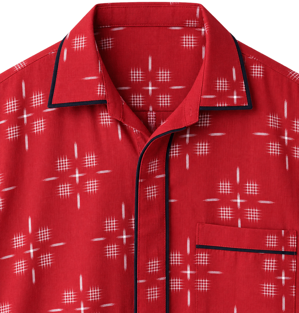 Pochampally Double Ikat Shirt