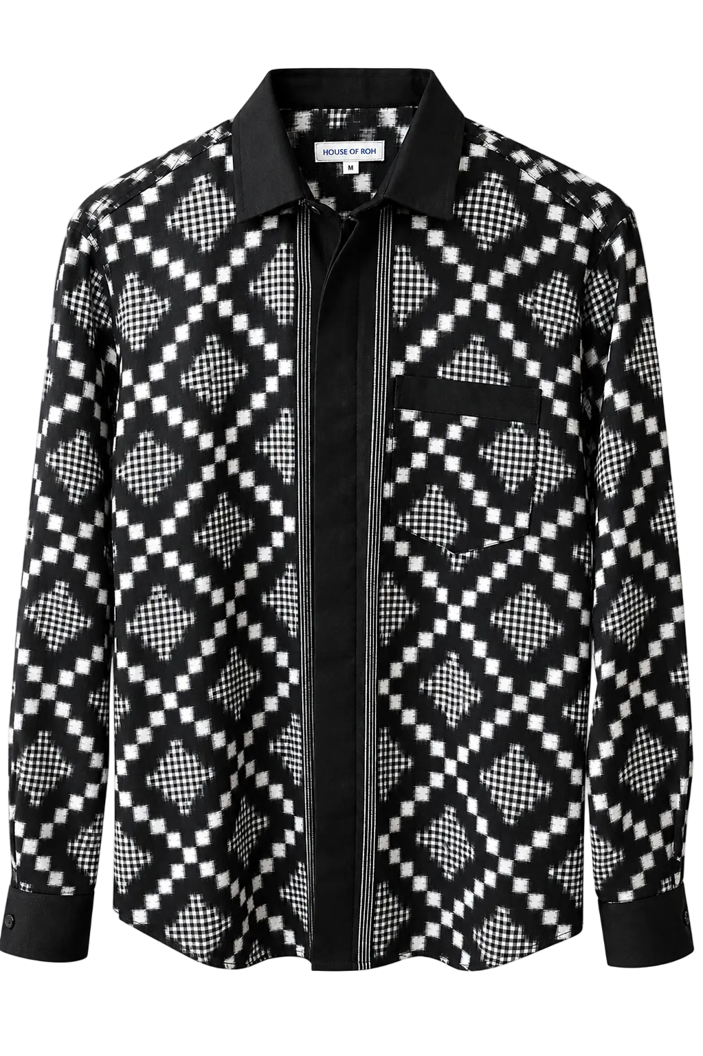 White on Black