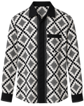 Black on White