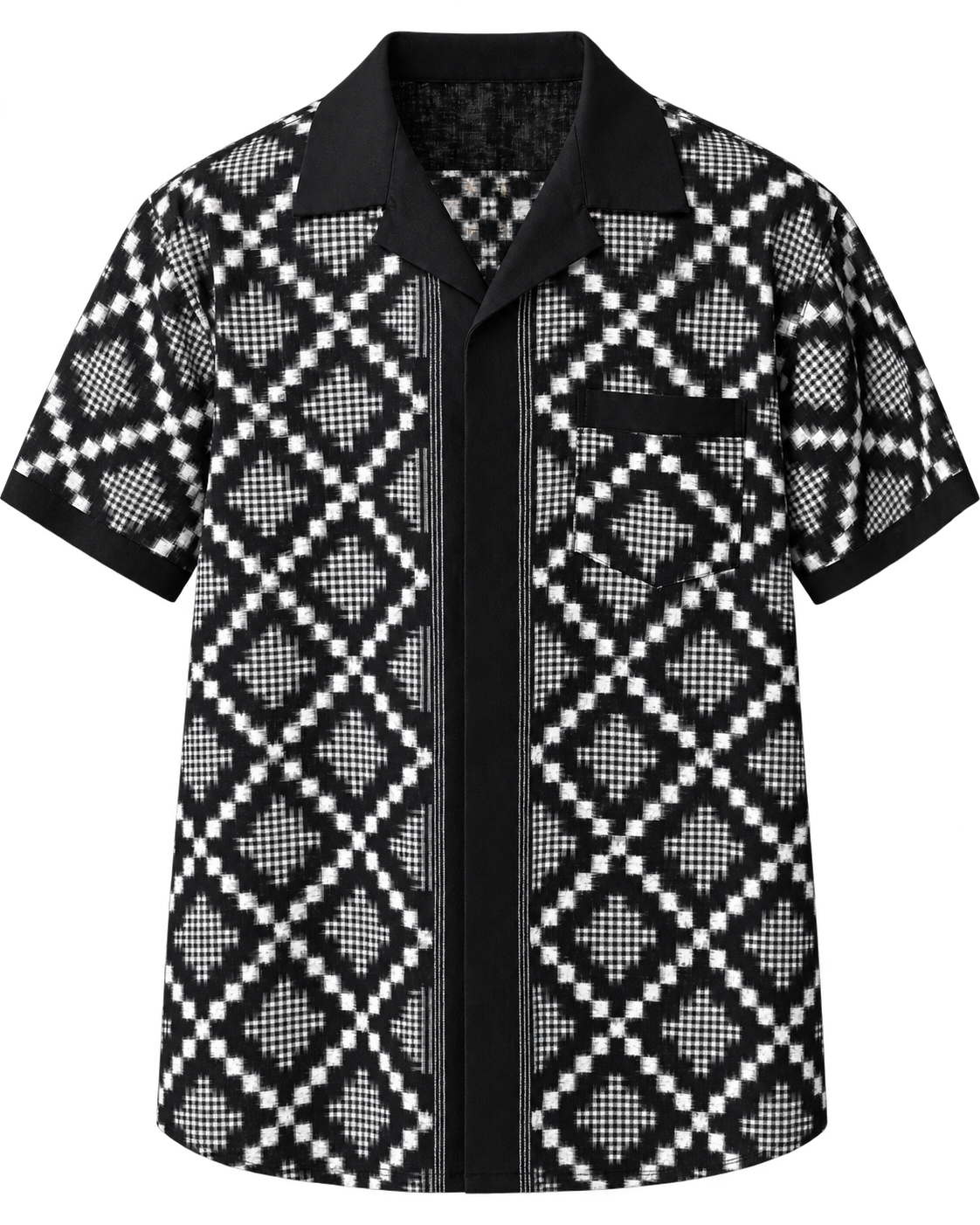 White on Black