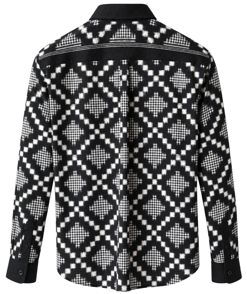 White on Black