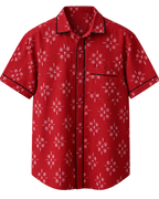 Pochampally Double Ikat Shirt